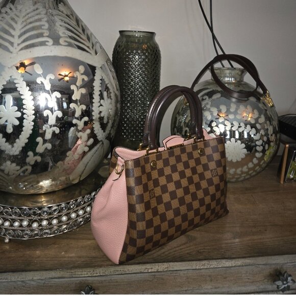Louis Vuitton Handbags - Pristine Authentic LV Magnolia Damier Ebene Brittany with Ballerina Pink